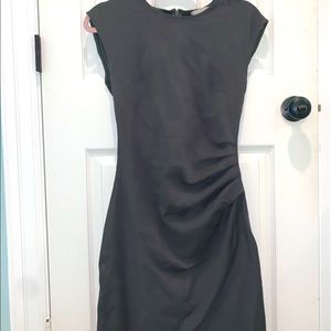 H&M olive green midi dress